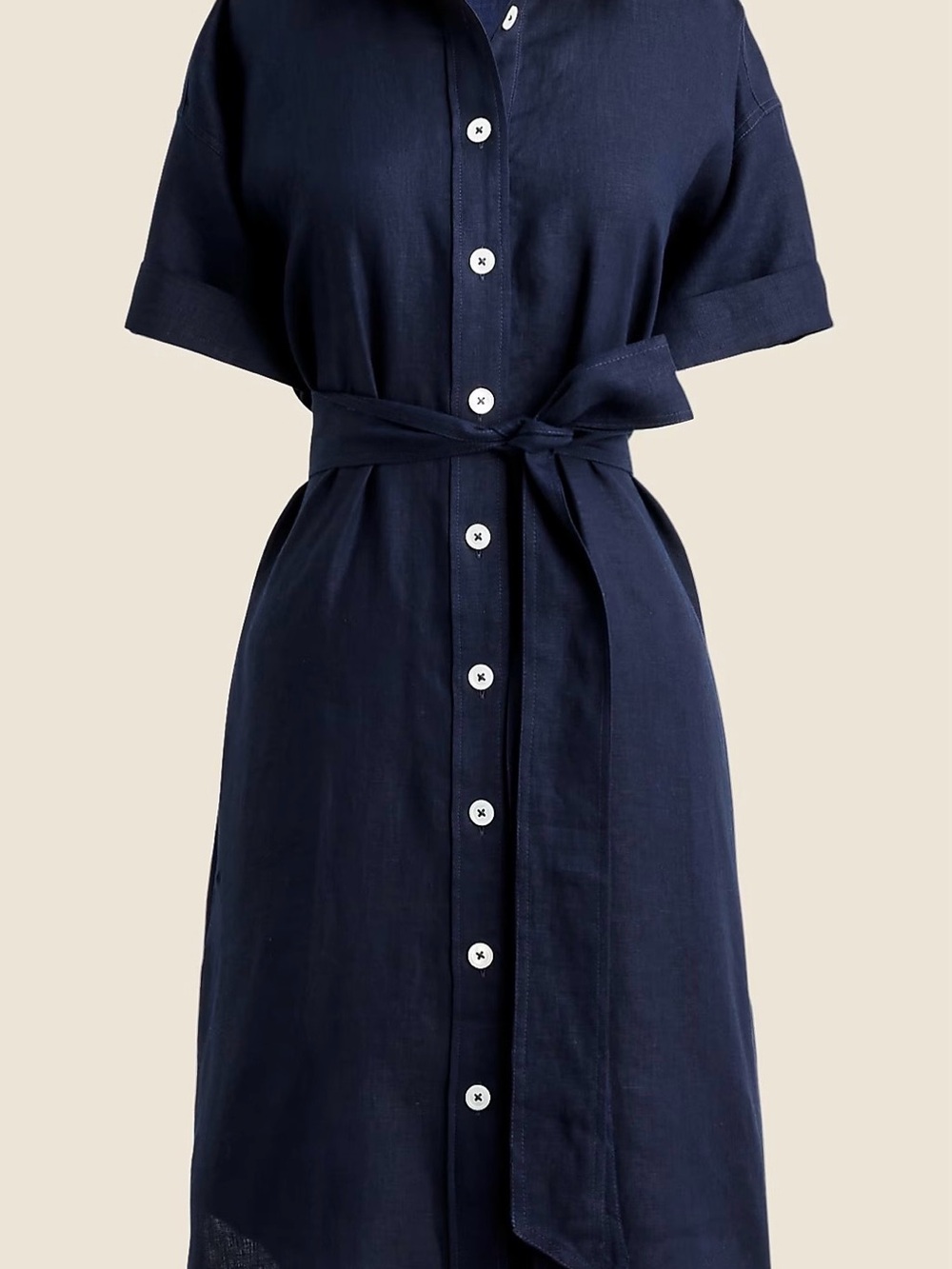 J.Crew Capitaine Dress in White